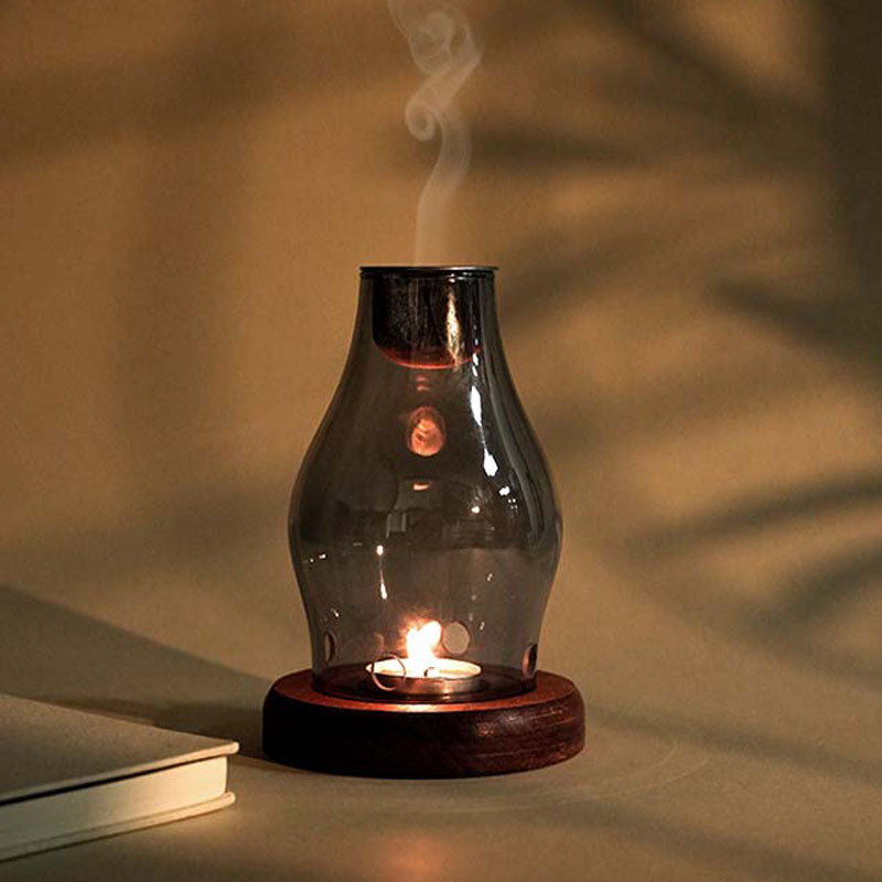 Japanese Candle Wax - Japanse stijl glazen kaarsenhouder aromatherapie lamp