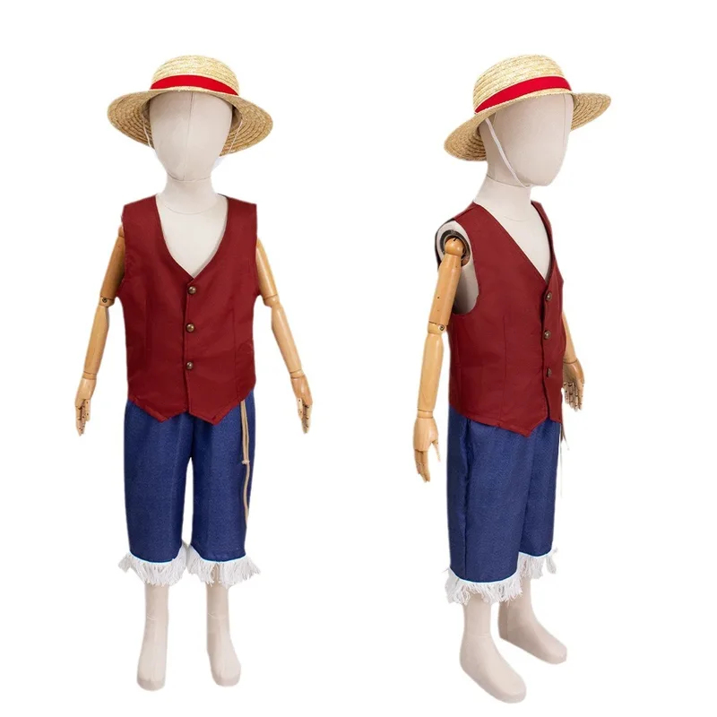 Japanese Lifestyle - ▶ ❤ Film Luffy Cosplay Kostuum