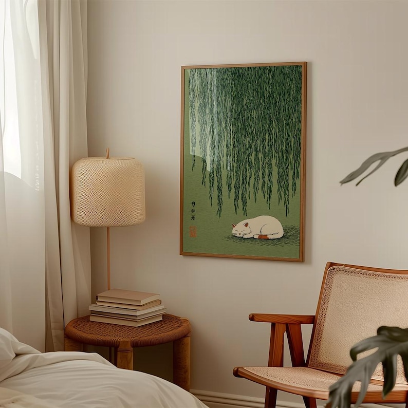 1pc Japanse kat onder wilgpost - Japanese Lifestyle recensie en prijs